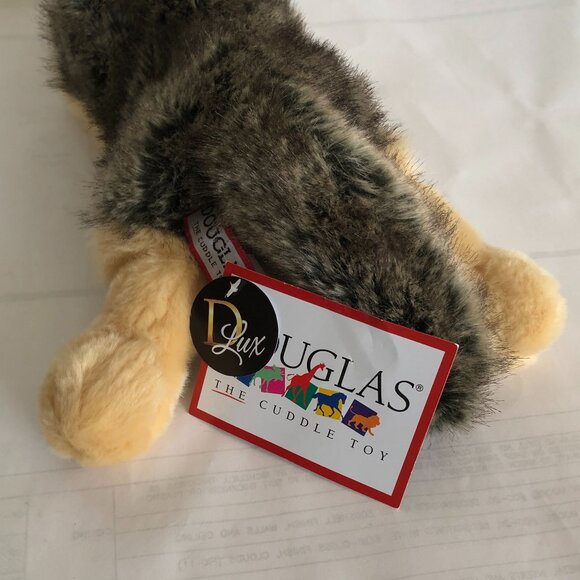 Douglas Plush New w/Tag  Dlux Wolf Alder Wild Stuffed Animal 15" - Picture 11 of 14